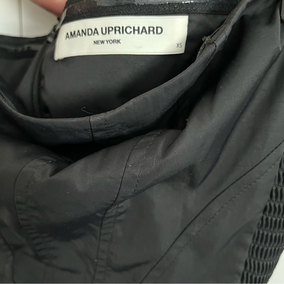 Amanda Uprichard Pompeo Strapless Dress Black - Picture 4 of 5